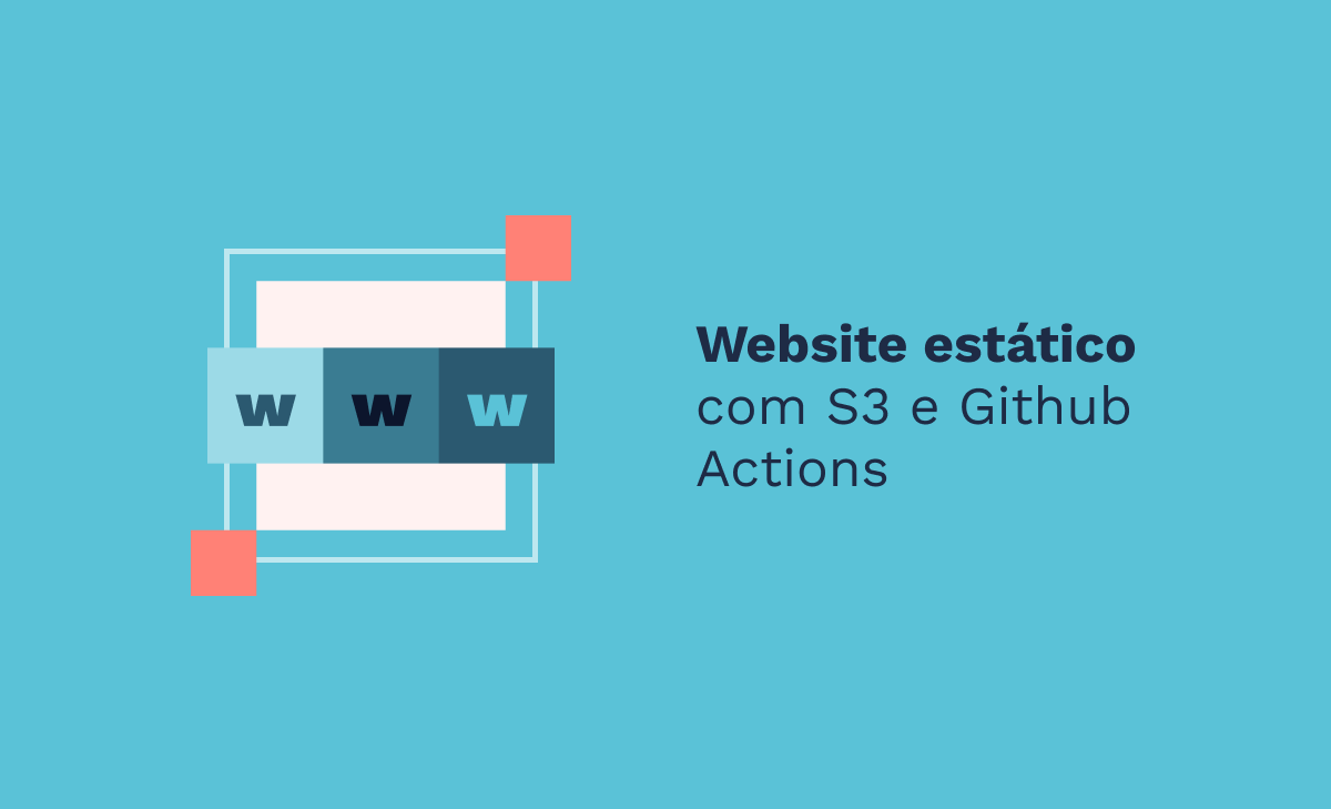 Website estático com S3 e GitHub Actions